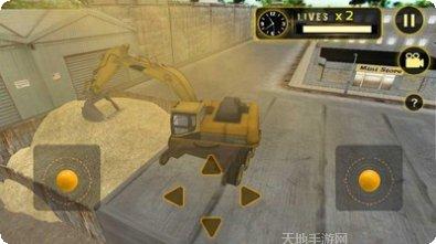 挖掘机的世界模拟器