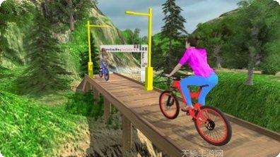 MTB下坡摩托车比赛