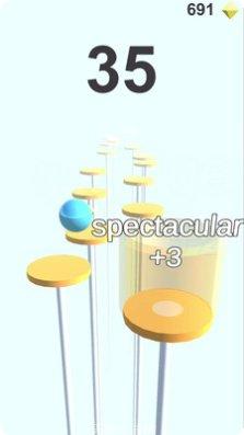小球跳起技巧