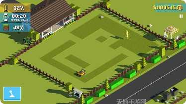 割草机运行3D游戏操作技巧