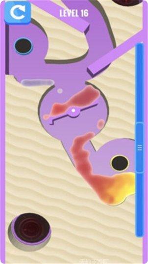 流动的液体游戏操作