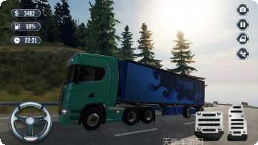 货运卡车3D模拟