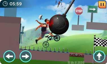 疯狂车轮跑酷模拟安卓版