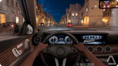 真人汽车驾驶德国风景