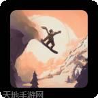 雪山滑翔