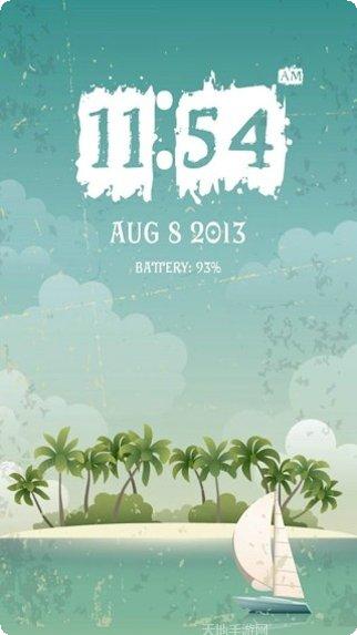 Sparky Lock Screen主题更换
