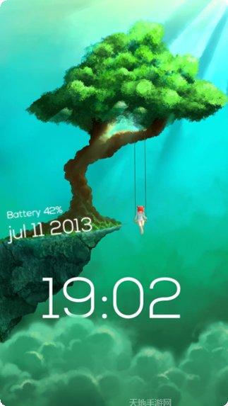 Sparky Lock Screen动态效果