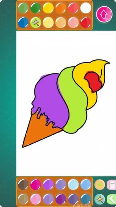 儿童涂色宝宝涂鸦苹果版