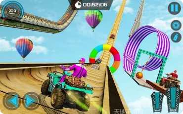 巨型坡道拖拉机特技挑战