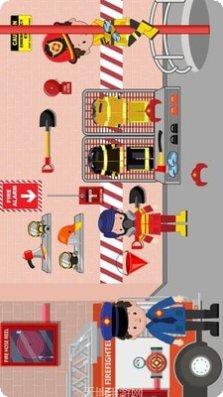 儿童消防车救援任务