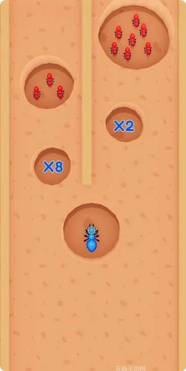 蚂蚁冲突玩法介绍