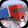 圣诞雪地卡车