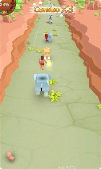 野人丛林冲刺3D玩法介绍