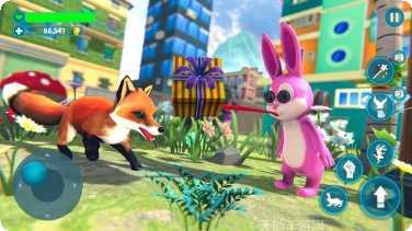 沙雕兔子人联机版游戏特色