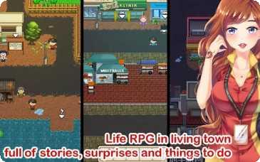 爱情和生活模拟RPG角色