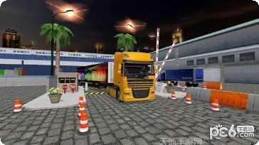 重型大齿轮卡车3D停车